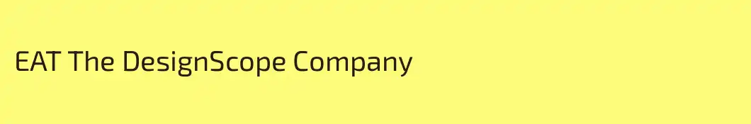 EAT The DesignScope Company